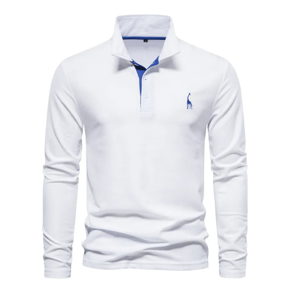 Men's Long Sleeve Polo Shirt